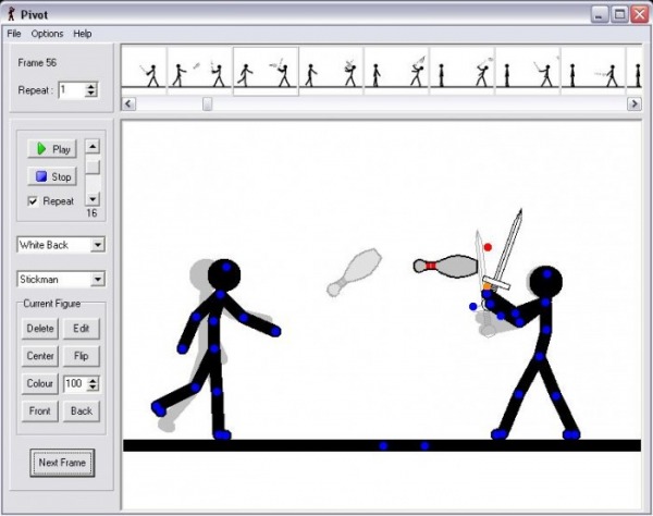 stick figure animation pivot animator stick figures dbz